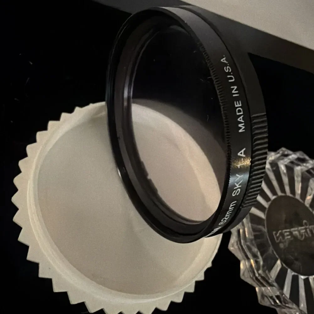 TIFFEN 62mm SKY SKYLIGHT 1A SCREW in OPTICAL GLASS FILTER EUC